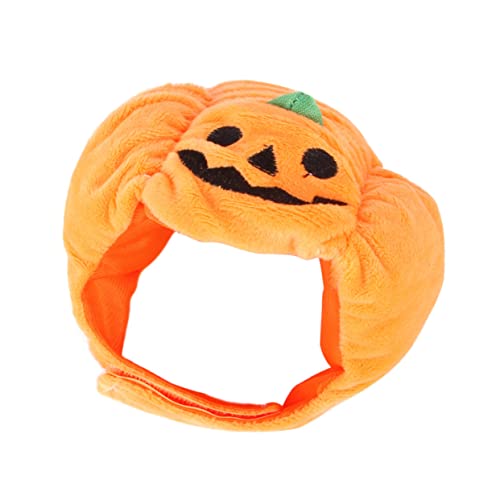 WESIEVYA 1stück Halloween Kürbis Hut Für Haustiere Lustige Kopfdekoration Für Hunde Und Katzen Für Kostümpartys Und Halloween-feiern Bequem Und Stilvoll Orangefarbenes Design WESIEVYA 1stück Halloween Kürbis Hut Für Haustiere Lustige Kopfdekoration Für Hunde Und Katzen Für Kostümpartys Und Halloween-feiern Bequem Und Stilvoll Orangefarbenes Design von WESIEVYA