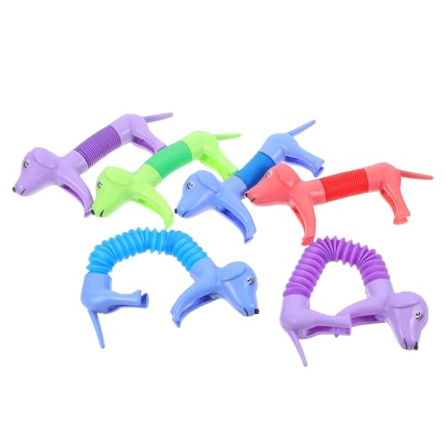 WESIEVYA 6stücke Telescopisches Hundespielzeug Aus Flexibles Pop Tube Kauspielzeug Für Stressbewältigung Interaktive Beschäftigung Für Welpen Und Kleine Hunde Für Partys Und WESIEVYA 6stücke Telescopisches Hundespielzeug Aus Flexibles Pop Tube Kauspielzeug Für Stressbewältigung Interaktive Beschäftigung Für Welpen Und Kleine Hunde Für Partys Und von WESIEVYA
