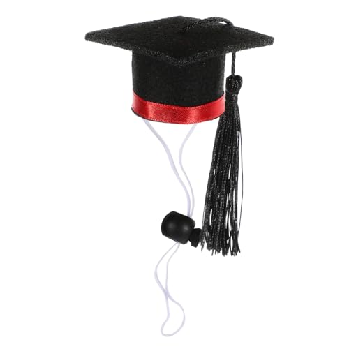 WESIEVYA Hamster Abschlussmütze Mit Quaste Verstellbare Mini-graduiertenmütze Für Kleine Haustiere Für Partys Und Fotoshootings Aus Sicherem Und Bequemem Material Gefertigt WESIEVYA Hamster Abschlussmütze Mit Quaste Verstellbare Mini-graduiertenmütze Für Kleine Haustiere Für Partys Und Fotoshootings Aus Sicherem Und Bequemem Material Gefertigt von WESIEVYA
