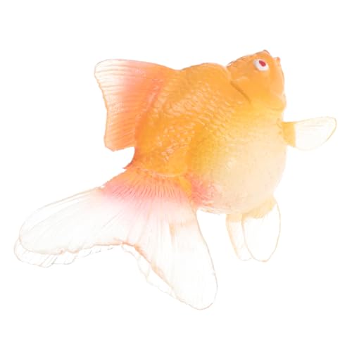 WESIEVYA Künstlicher Goldfisch Aus Kunststoff Realistischer Schwimmender Fisch Künstliches Fischornament Simulierte Fischmodelle Dekoration Von Aquarien von WESIEVYA
