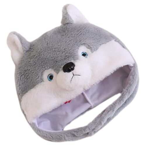 WESIEVYA Plüschhundehut Für Hunde Lustige Mütze Für Party Cosplay-Kopfbedeckung Weich Und Langlebig von WESIEVYA