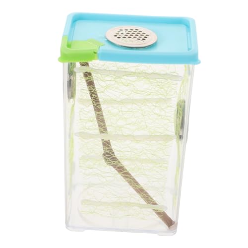 WESIEVYA Transparente Reptilienfütterungsbox Für Stabheuschrecken Schlangenkäfig Zuchtbehälter Spinnenbox Reptilienzucht Tierhaltungsbox Langlebige Futterbox WESIEVYA Transparente Reptilienfütterungsbox Für Stabheuschrecken Schlangenkäfig Zuchtbehälter Spinnenbox Reptilienzucht Tierhaltungsbox Langlebige Futterbox von WESIEVYA