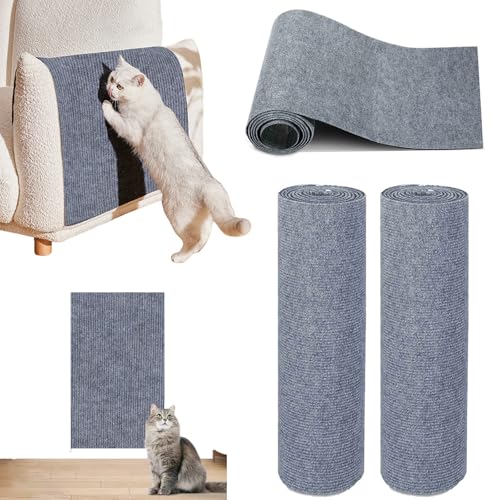 Kratzschutz für Katzenkratzer, 2 Rollen, selbstklebend, leicht zu schneiden, schützt Ihre Möbel vor Katzenkrallen Kratzschutz für Katzenkratzer, 2 Rollen, selbstklebend, leicht zu schneiden, schützt Ihre Möbel vor Katzenkrallen von WESLNN