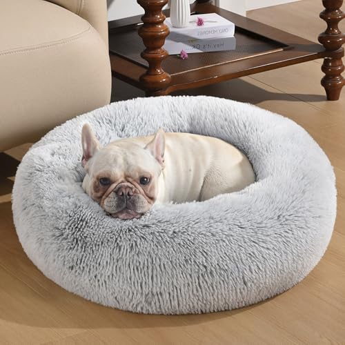 Western Home Hundebett Run, Katzenbett Flauschig, Hundekissen Kleine Hunde,Hundebett Waschbar,Hundekorb,Katzenkorb Zum Schlafen 76 cm,Hellgrau Western Home Hundebett Run, Katzenbett Flauschig, Hundekissen Kleine Hunde,Hundebett Waschbar,Hundekorb,Katzenkorb Zum Schlafen 76 cm,Hellgrau von WESTERN HOME WH