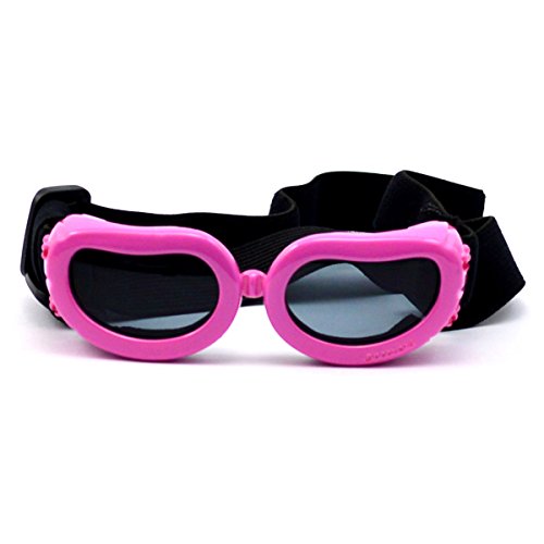 WESTLINK Sonnenbrille für Hunde, UV-Schutz, Größe XS, Rose von WESTLINK