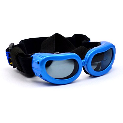 WESTLINK Sonnenbrille für Hunde, UV-Schutz, Größe XS, blau von WESTLINK
