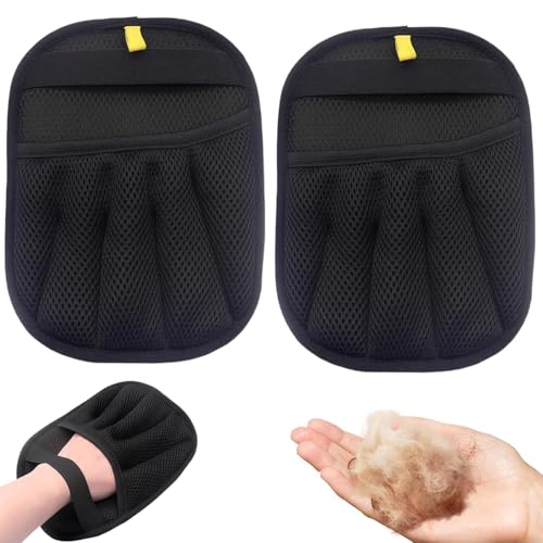 WESUN Tierhaarentfernungshandschuh, wiederverwendbarer Tierhaarentferner-Handschuh, 2025 neues Upgrade, effiziente Fellpflege-Handschuhe für Tierhaare, für Möbel, Teppich, Autositz, Haustierpflege (2) WESUN Tierhaarentfernungshandschuh, wiederverwendbarer Tierhaarentferner-Handschuh, 2025 neues Upgrade, effiziente Fellpflege-Handschuhe für Tierhaare, für Möbel, Teppich, Autositz, Haustierpflege (2) von WESUN