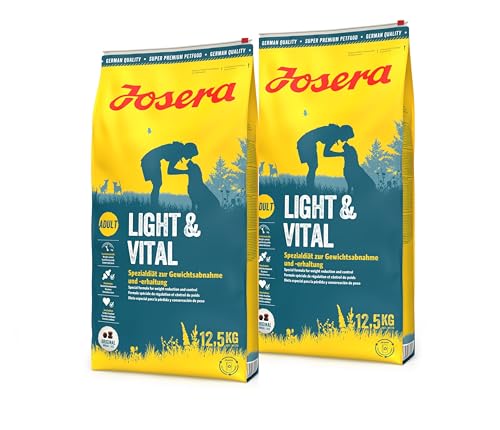 Josera Josera Light & Vital 2 x12,5kg Sparpaket Trockenfutter für Hunde von WET-ART