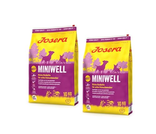 Josera MiniWell 2 x 10kg Sparpaket Trockenfutter für Hunde von WET-ART