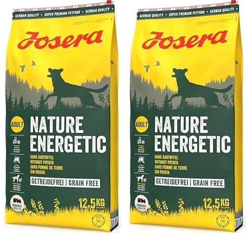 Josera Nature Energetic 2 x 12,5kg Sparpaket Trockenfutter für Hunde von WET-ART