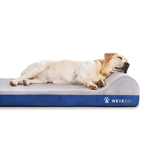 WEVEGO Kissen Hundebett, Hundebett mit dickem Gel-Memory-Schaum-Flanellgewebe, langlebiges, wasserdichtes Futter & Abnehmbarer waschbarer Bezug mit Rutschfester Unterseite, Größe M WEVEGO Kissen Hundebett, Hundebett mit dickem Gel-Memory-Schaum-Flanellgewebe, langlebiges, wasserdichtes Futter & Abnehmbarer waschbarer Bezug mit Rutschfester Unterseite, Größe M von WEVEGO