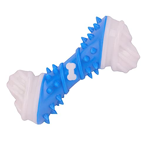 WFLY Hundekauspielzeug für Aggressive Kauspielzeuge, unzerstörbares Hundespielzeug, Spaß beim Kauen, Jagen und Holen (Color : Blue) von WFLY