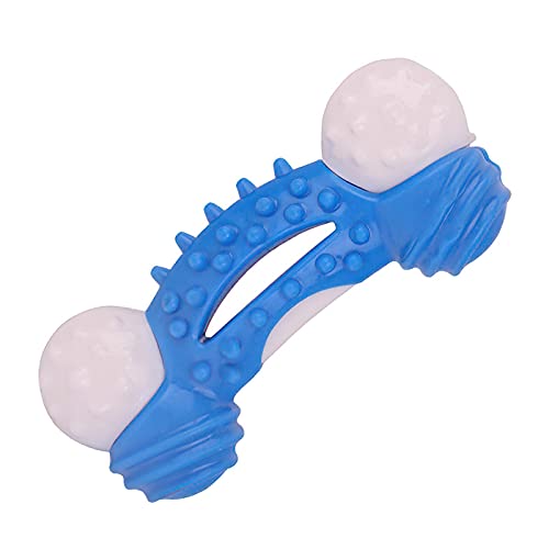 WFLY Hundekauspielzeug für aggressives Kauen, Fetch- und Zerrspielzeug, ungiftiges unzerstörbares Naturkautschuk-Hundespielzeug (Color : Blue) von WFLY