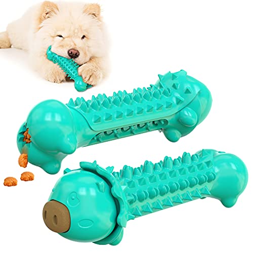 WFLY Hundekauspielzeug für aggressives Kauen, langlebiges unzerstörbares Haustierspielzeug für mittelgroße Hunde (Color : Blue) von WFLY