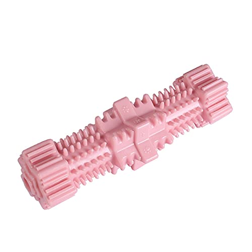 WFLY Kauspielzeug für Hunde für aggressives Kauen, Spielzeug zum Spielen und Zähneputzen für Haustiere, robust, unverwüstlich (Color : Pink) von WFLY