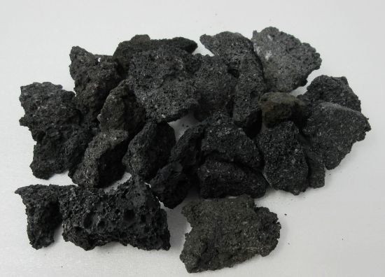 500g Lava-Fels - schwarz - Black Lava von WFW wasserflora