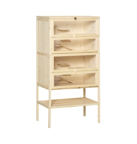 Hamsterkäfig, kleiner Haustierkäfig, Hamsterlebensraum, langlebig, geräumiges Design, leicht zugängliche Tür, ideal for Hamster, Meerschweinchen, dekorativ, funktionell, verbessert den Komfort und die Hamsterkäfig, kleiner Haustierkäfig, Hamsterlebensraum, langlebig, geräumiges Design, leicht zugängliche Tür, ideal for Hamster, Meerschweinchen, dekorativ, funktionell, verbessert den Komfort und die von WG_FJEWLFV
