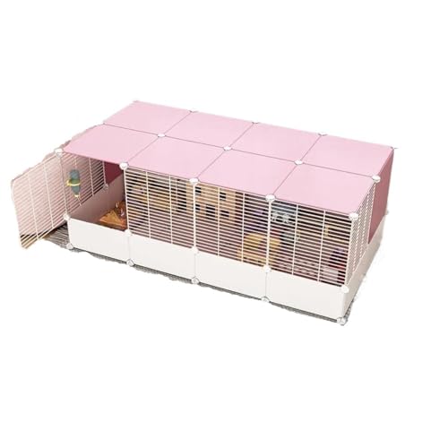Hamsterkäfig, kleiner Haustierkäfig, Hamsterlebensraum, langlebig, geräumiges Design, leicht zugängliche Tür, ideal for Hamster, Meerschweinchen, dekorativ, funktionell, verbessert den Komfort und die Hamsterkäfig, kleiner Haustierkäfig, Hamsterlebensraum, langlebig, geräumiges Design, leicht zugängliche Tür, ideal for Hamster, Meerschweinchen, dekorativ, funktionell, verbessert den Komfort und die von WG_FJEWLFV