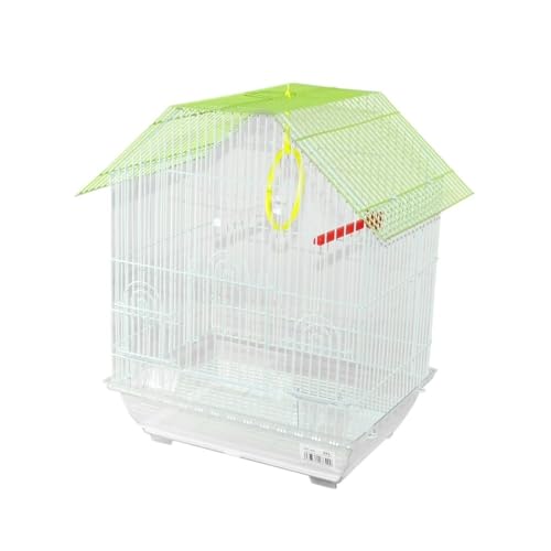 Vogelkäfig for kleine Vögel, langlebig, geräumig, leicht zugängliche Tür, inklusive Sitzstangen, ausziehbarer Futterspender, ideal for Papageien, Kanarienvögel, Finken, stabiler Rahmen, kompakte Größe Vogelkäfig for kleine Vögel, langlebig, geräumig, leicht zugängliche Tür, inklusive Sitzstangen, ausziehbarer Futterspender, ideal for Papageien, Kanarienvögel, Finken, stabiler Rahmen, kompakte Größe von WG_FJEWLFV