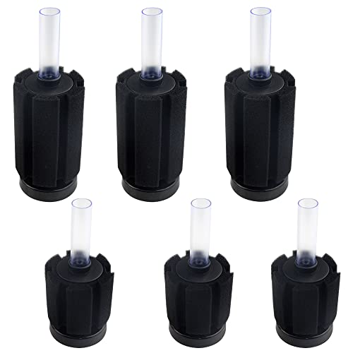 WMYCONGCONG 6 PCS Aquarium Aquarium Weicher biochemischer Schwammfilter, 2 Größen WMYCONGCONG 6 PCS Aquarium Aquarium Weicher biochemischer Schwammfilter, 2 Größen von WMYCONGCONG
