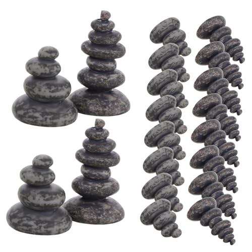 WHAMVOX 20stücke Zen-Steine Gestapelte Felsdekoration Natürlicher Japanischer Zen-Garten-meditationsstein Für Yoga-meditationszubehör Harzmaterial Gartensteinfigur Steingartenstatuen WHAMVOX 20stücke Zen-Steine Gestapelte Felsdekoration Natürlicher Japanischer Zen-Garten-meditationsstein Für Yoga-meditationszubehör Harzmaterial Gartensteinfigur Steingartenstatuen von WHAMVOX