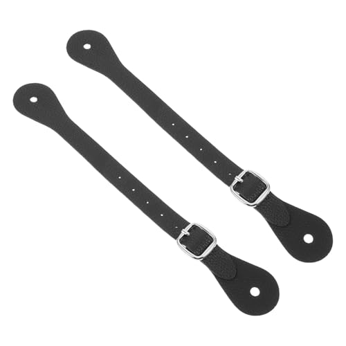 WHAMVOX 2st Gürtelsporen Zum Reiten Reitgurte Langlebige Riemen Verstellbare Träger Stiefelsporen -stiefelgurte Stiefelzubehör Verstellbare Stiefelriemen Pu-Leder Black WHAMVOX 2st Gürtelsporen Zum Reiten Reitgurte Langlebige Riemen Verstellbare Träger Stiefelsporen -stiefelgurte Stiefelzubehör Verstellbare Stiefelriemen Pu-Leder Black von WHAMVOX