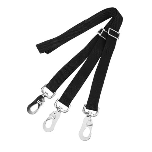 WHAMVOX 3 Stück Verstellbares Langlebiges Heunetz Hängeseil Teiliges mit Robustem Metallverschluss Verstellbarem Nylon Gurtband für Pferde Geeignet zum Aufhängen von Wasser und von WHAMVOX