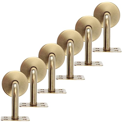 WHAMVOX Handlaufhalterungen 6er-Pack Edelstahl Treppengeländerhalterung Geländerhalterung für Treppen Dekorativ WHAMVOX Handlaufhalterungen 6er-Pack Edelstahl Treppengeländerhalterung Geländerhalterung für Treppen Dekorativ von WHAMVOX