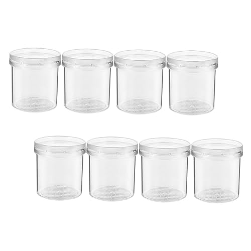 WHAMVOX 8er-Box Tierhalter Spinnen Terrarien Spinnenterrarien Insekt Becherlupe Tierpfleger Lupen-displaybox Naturlupe Brutkasten Für Schmetterlinge Lupenbox Tragbar Kind Suite Plastik von WHAMVOX