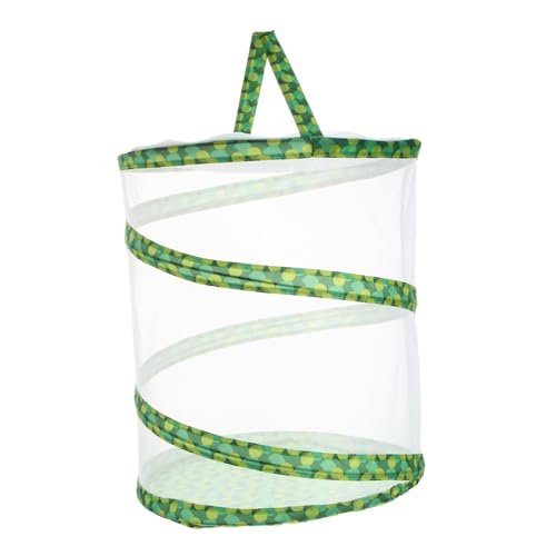 WHAMVOX Faltbarer Insektenkäfig für Belüftung Leichtes Bug House zur Naturerkundung Faltbares Insektenhaus für Jungen und Mädchen Fördert Beobachtung und Konzentration im Freien von WHAMVOX