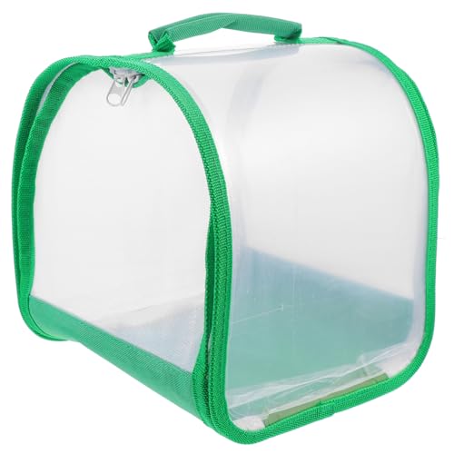 WHAMVOX Faltbares Transparentes Insektenkäfig Terrarium mit Großem Reißverschluss Belüftet Umweltfreundlich mit Griff für Schmetterlingszucht Beobachtung von Lebenszyklen und von WHAMVOX