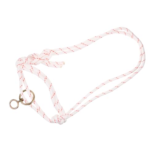 WHAMVOX Outdoor Robustes Handgefertigtes Rinderhalfter aus Verschleißfestem Material Bequem Tragbar und Einfach zu Bedienen Geeignet für Rinder und Nutztiere Praktisches Zuggeschirr für von WHAMVOX