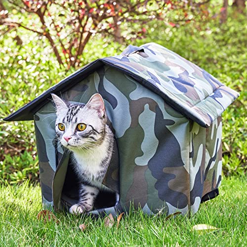 Cat House for Outdoor Cats von WHDPETS