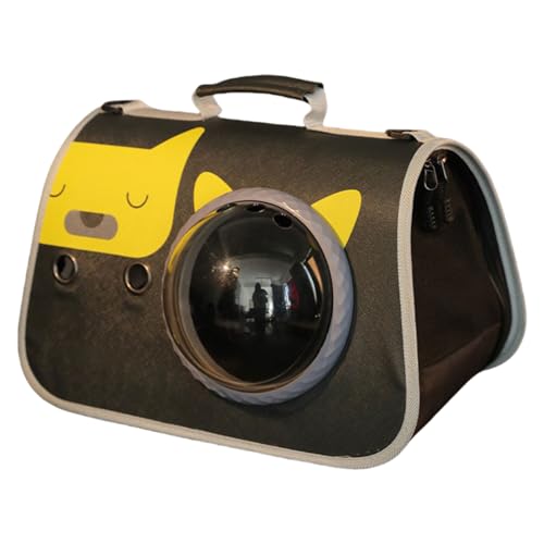 WHFCBJBW Durchlässige Katzentragetasche, transparent, Katzenkäfig, tragbare Haustiertasche, klare Katzen für bequeme Haustierreisen und Belüftung WHFCBJBW Durchlässige Katzentragetasche, transparent, Katzenkäfig, tragbare Haustiertasche, klare Katzen für bequeme Haustierreisen und Belüftung von WHFCBJBW