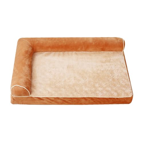 WHFCBJBW Ergonomisches Hundesofa mit Nackenrollen, Hundesofa, Eier, Schaumstoff, Polsterung, Haustierbett, einfache Pflege, Katzen und Hunde WHFCBJBW Ergonomisches Hundesofa mit Nackenrollen, Hundesofa, Eier, Schaumstoff, Polsterung, Haustierbett, einfache Pflege, Katzen und Hunde von WHFCBJBW