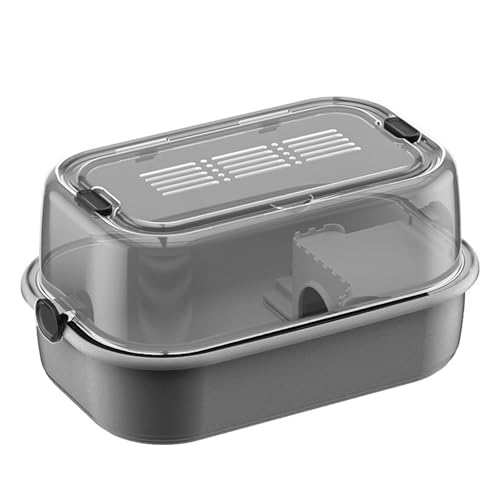 WHFCBJBW Großer Hamsterkäfig mit belüftetem Deckel, transparenter Haustierkäfig, Ruheschlaf-Villen für Chinchillas, Meerschweinchen WHFCBJBW Großer Hamsterkäfig mit belüftetem Deckel, transparenter Haustierkäfig, Ruheschlaf-Villen für Chinchillas, Meerschweinchen von WHFCBJBW