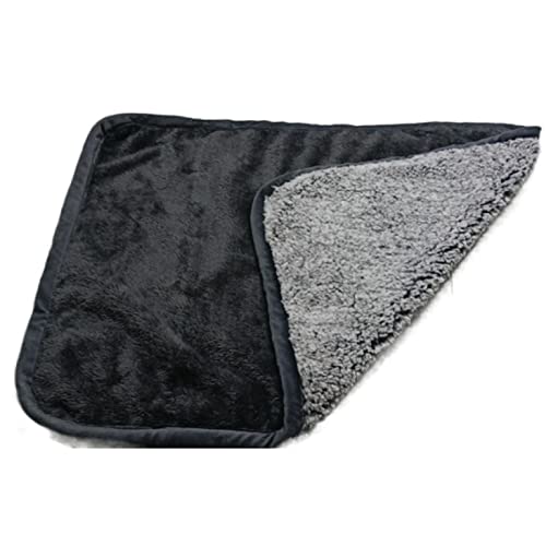 WHFCBJBW Haustier-Hundedecke, warme Hundebett-Matten, doppelseitig, Plüsch-Bettmatten, hält warm, Bettunterlage für schwangere Hunde, hochsaugfähige Decken WHFCBJBW Haustier-Hundedecke, warme Hundebett-Matten, doppelseitig, Plüsch-Bettmatten, hält warm, Bettunterlage für schwangere Hunde, hochsaugfähige Decken von WHFCBJBW