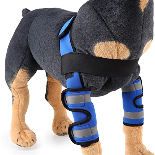 WHFCBJBW Hunde-Beinbandage, Ellenbogenbandage, Schutz für Hunde, gegen Lecken, Wunden, Knie, Knie WHFCBJBW Hunde-Beinbandage, Ellenbogenbandage, Schutz für Hunde, gegen Lecken, Wunden, Knie, Knie von WHFCBJBW