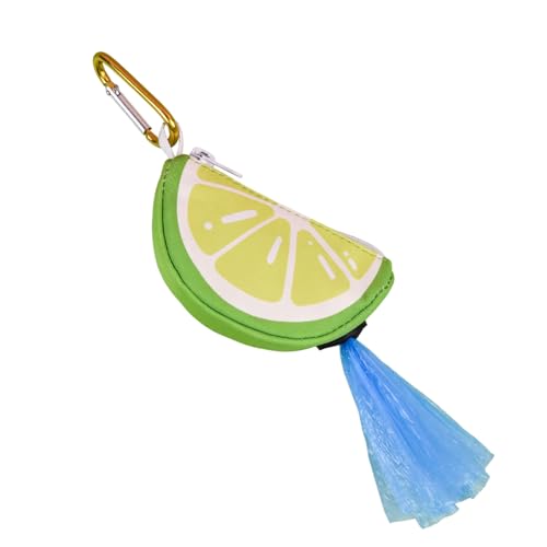 WHFCBJBW Hundekotbeutelhalter mit Obstdruck, Hundekotbeutelspender mit hängendem Clip, Hundekotbeutelhalter WHFCBJBW Hundekotbeutelhalter mit Obstdruck, Hundekotbeutelspender mit hängendem Clip, Hundekotbeutelhalter von WHFCBJBW