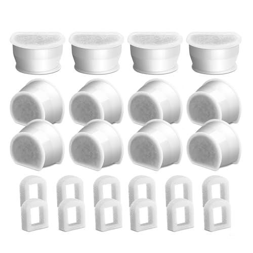 WHFCBJBW Katzen Wasserbrunnen Ersatz Trinkbrunnen Filter Kohlefilter Vorfilter Schaum Set für Wasserreinigung WHFCBJBW Katzen Wasserbrunnen Ersatz Trinkbrunnen Filter Kohlefilter Vorfilter Schaum Set für Wasserreinigung von WHFCBJBW