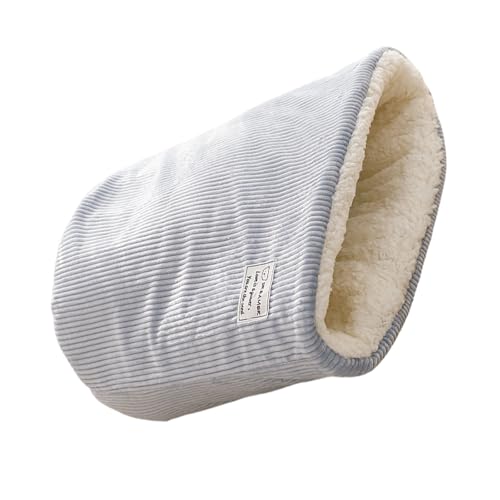 WHFCBJBW Plüsch-Katzen-Winterschlafsack, weich, isoliert, Katzennest für kaltes Wetter, bequem, warm, Liege, Bett, Ruhekissen WHFCBJBW Plüsch-Katzen-Winterschlafsack, weich, isoliert, Katzennest für kaltes Wetter, bequem, warm, Liege, Bett, Ruhekissen von WHFCBJBW