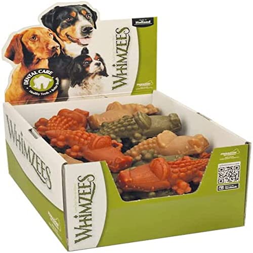 WHIMZEES 22506/2927 Hunde Leckereien, Alligator, groß, 30-Piece - Medium WHIMZEES 22506/2927 Hunde Leckereien, Alligator, groß, 30-Piece - Medium von WHIMZEES
