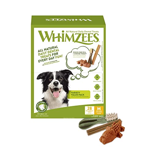 WHIMZEES Variety Box - M - 28 Stück von WHIMZEES