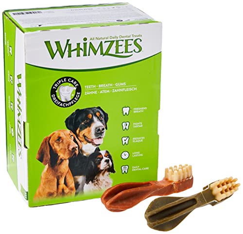 Whimzees Zahnbürste größe XL / 18 St. im Display, 1er Pack (1 x 2.16 kg) von WHIMZEES