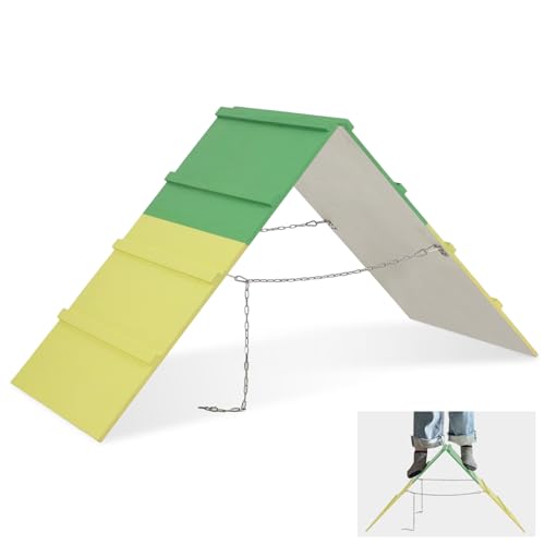 WHXGG Dogs Agility A-Frame Klettergerüst für Hunde, rutschfest, Agility-Trainingsgerät, Agility-Trainingsausrüstung, Agilityausrüstung für Hunde, Agility-Kurs-Ausrüstung für alle Rassen, Hunde, WHXGG Dogs Agility A-Frame Klettergerüst für Hunde, rutschfest, Agility-Trainingsgerät, Agility-Trainingsausrüstung, Agilityausrüstung für Hunde, Agility-Kurs-Ausrüstung für alle Rassen, Hunde, von WHXGG