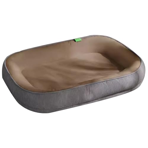 WHYATT Haustierbett, Abnehmbare Und Waschbare Schlafmatte für Katzen Zum Schlafen. Katzenbett für Alle Jahreszeiten, Geeignet für Katzen Und Hunde (Color : Khaki, Size : 2XL) von WHYATT