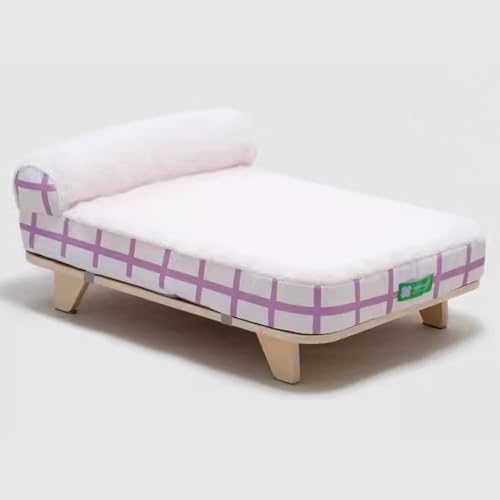 WHYATT Haustierbett, Wolke Hundebett, Katzen Kuschelbett, Katzenschlafplatz, Hundenest, Hundebett Kuschelig, Nobby Hundebett (Color : Purple) von WHYATT