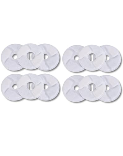 PET Water Fountain Filter Tiefe reinigende Geruchsabsorbing Ersatz Automatischer Katzenwasserspender Filter 12pcs von WIHFHGZ