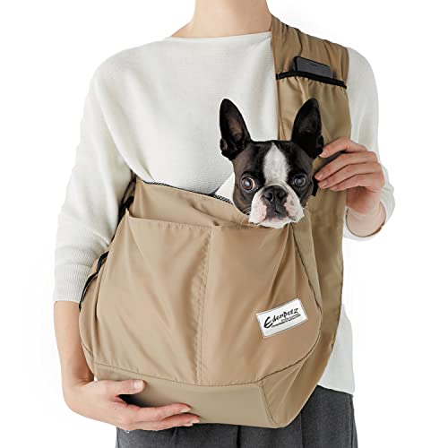 WILDEDEN Komfort-Schultertasche, leichte Tragetasche, für Hunde und Katzen, für kleine Tiere (Khaki) von WILDEDEN