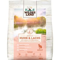 WILDES LAND Trockenfutter Katze Classic Adult Huhn, Lachs und Gemüse 400 g WILDES LAND Trockenfutter Katze Classic Adult Huhn, Lachs und Gemüse 400 g von WILDES LAND